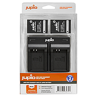 Набор Jupio Value Pack: 2x Battery LP-E12 + USB Dual Charger