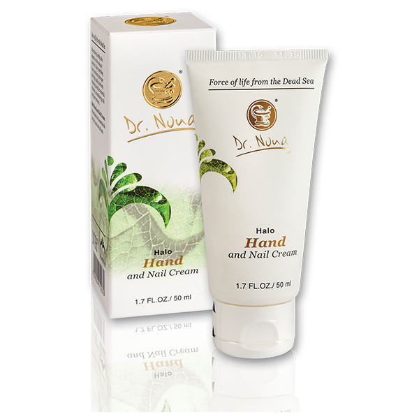 Доктор Нона крем для рук и ногтей/ Dr.Nona - Halo Hand and Nail Cream - Dead Sea Minerals Organic, All Skin