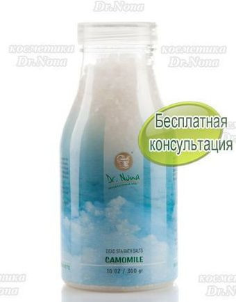 Соль Мертвого моря Доктор Нона с Ромашкой, 300 грамм, лечебная. Dead sea bath salt Dr.Nona. Camomile - фото 2 - id-p28622075