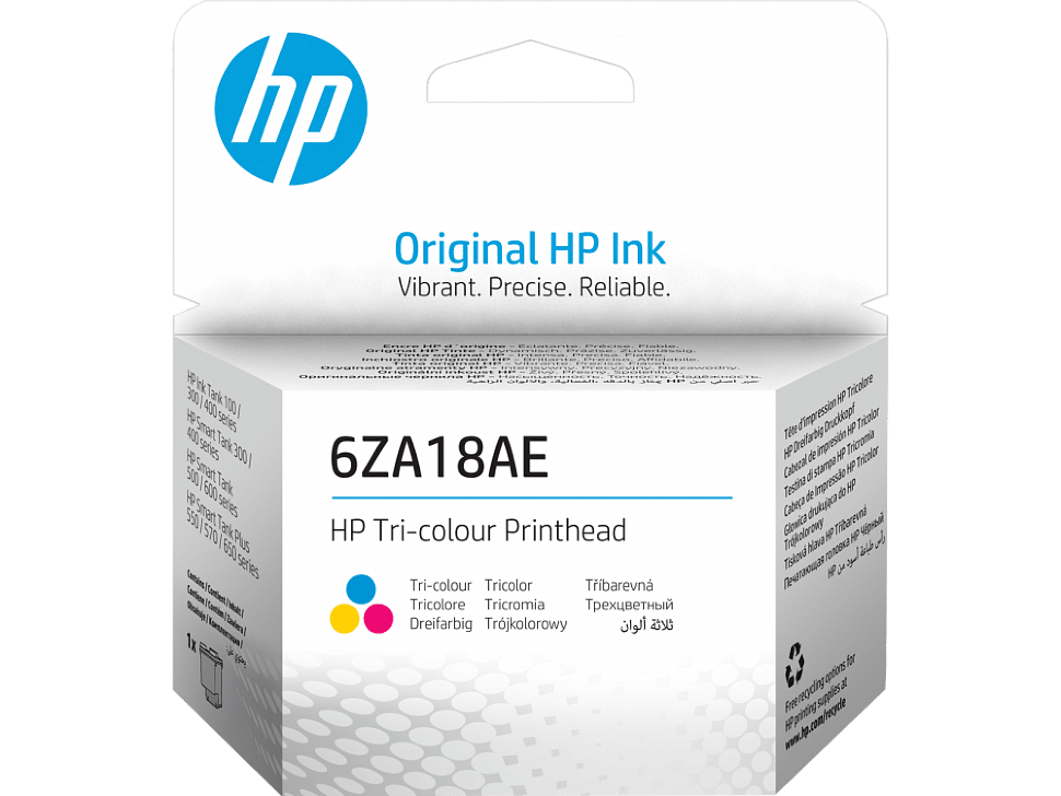 Печатающая головка Color для HP GT5810/5820, Ink Tank 115/315/410/415 6ZA18AE
