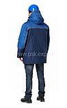 Куртка рабочая мужская зимняя "Фристайл" цвет темно-синий/индиго Распродажа, фото 2