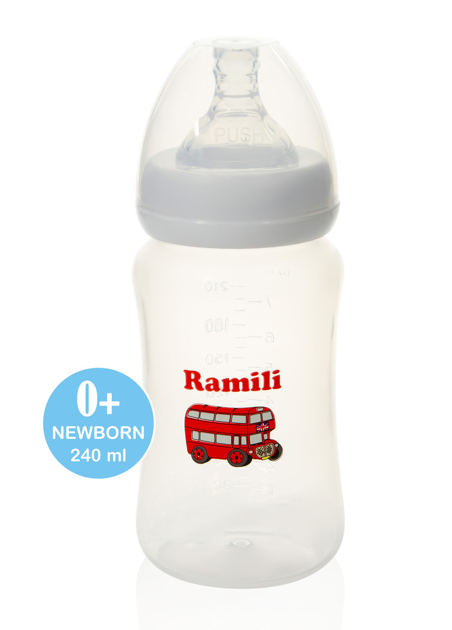 Противоколиковая бутылочка AB2400 (Ramili Baby, Великобритания) - фото 1 - id-p94415103