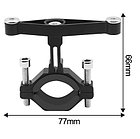 Металлическое Крепление для держателя бутылок на велосипеде, самокате, скутере., фото 3
