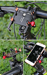 Металлический держатель телефона на велосипеде, электросамокате "Deemount". Рассрочка. Kaspi RED
