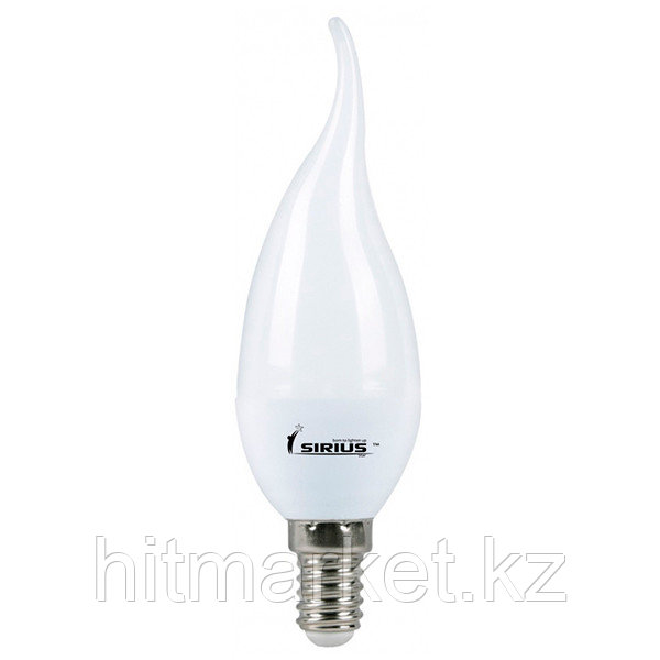 Лампа светодиодная LED Deco СW37 9W E14 4000K 175-265V свеча на ветру  SH