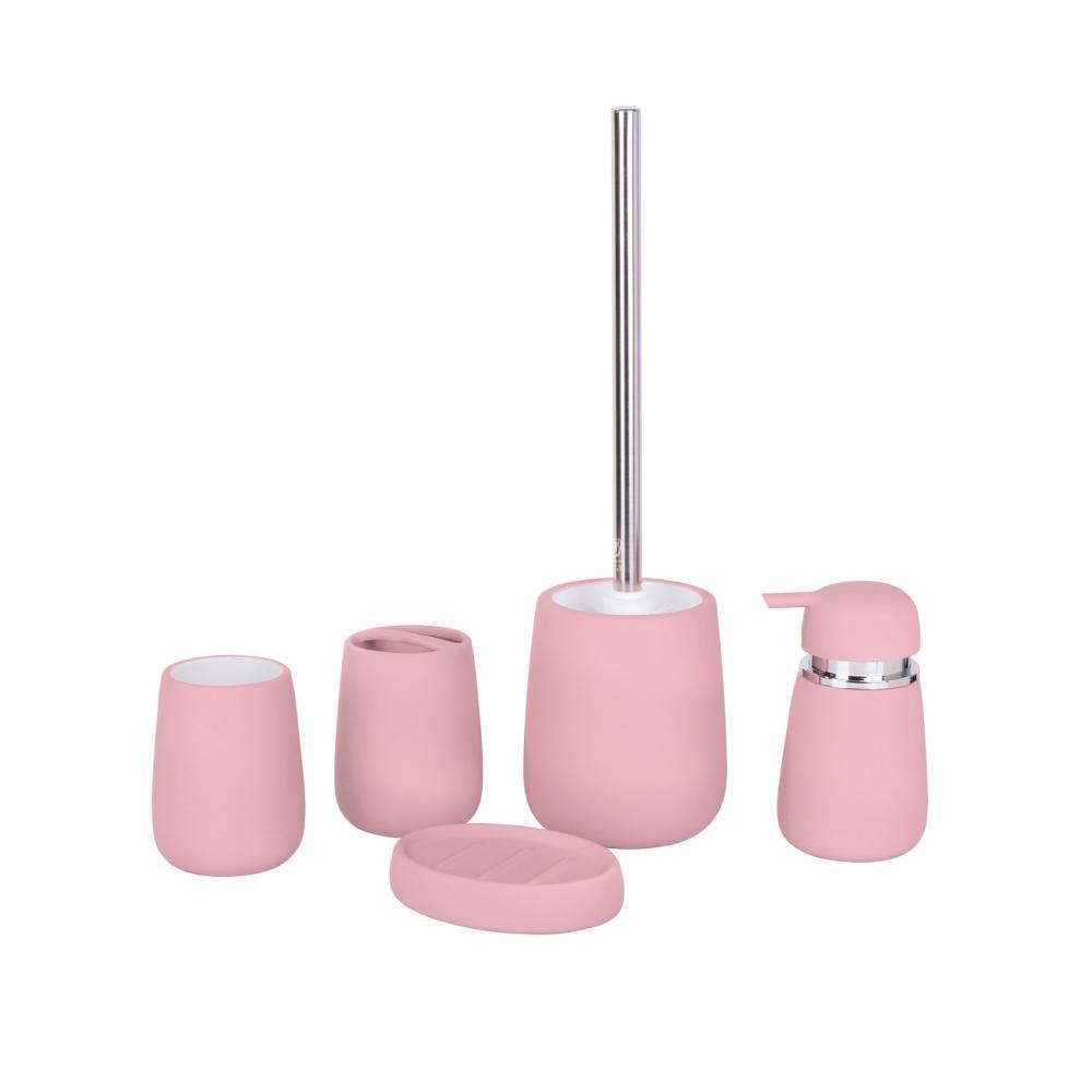 Дозатор для ж/мыла, керамика Soft розовый B4333A-1P (Аквалиния, Россия) - фото 2 - id-p94422462