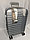 Маленький пластиковый дорожный чемодан на 4-х колесах" Delong". Высота 56 см, ширина 35 см, глубина 23 см., фото 3