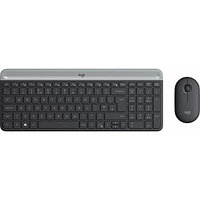 Комплект LOGITECH Slim Wireless Keyboard and Mouse Combo MK470-GRAPHITE-RUS-2.4GHZ-INTNL