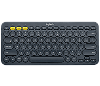 Клавиатура LOGITECH Bluetooth Keyboard K380 Multi-Device - INTNL - Russian Layout - DARK GREY