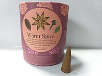 Конусные благовония натуральные Warm Spice, 40 шт, фото 1