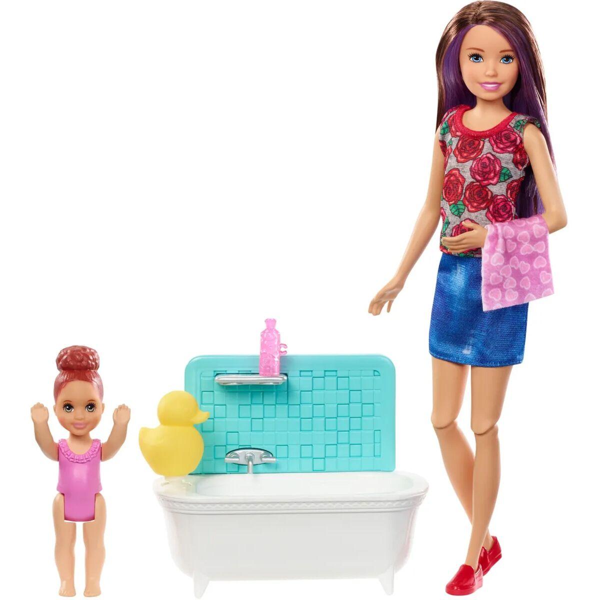 Игровой набор Barbie "Няня" ванна 1237805