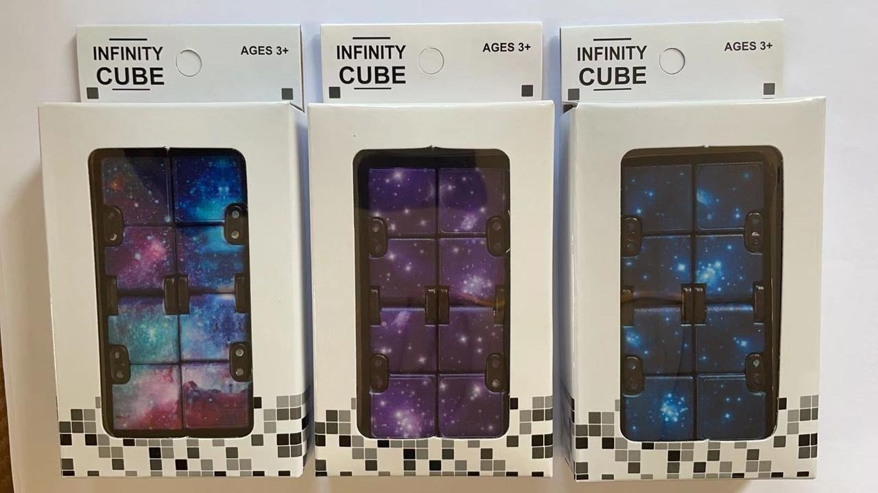 Infinity Cube игрушка-антистресс. Инфинити куб для взрослых и детей - фото 3 - id-p94468483