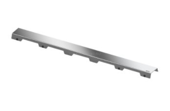 Панель TECEdrainlinе steel II для слива из нержавеющей стали, прямая