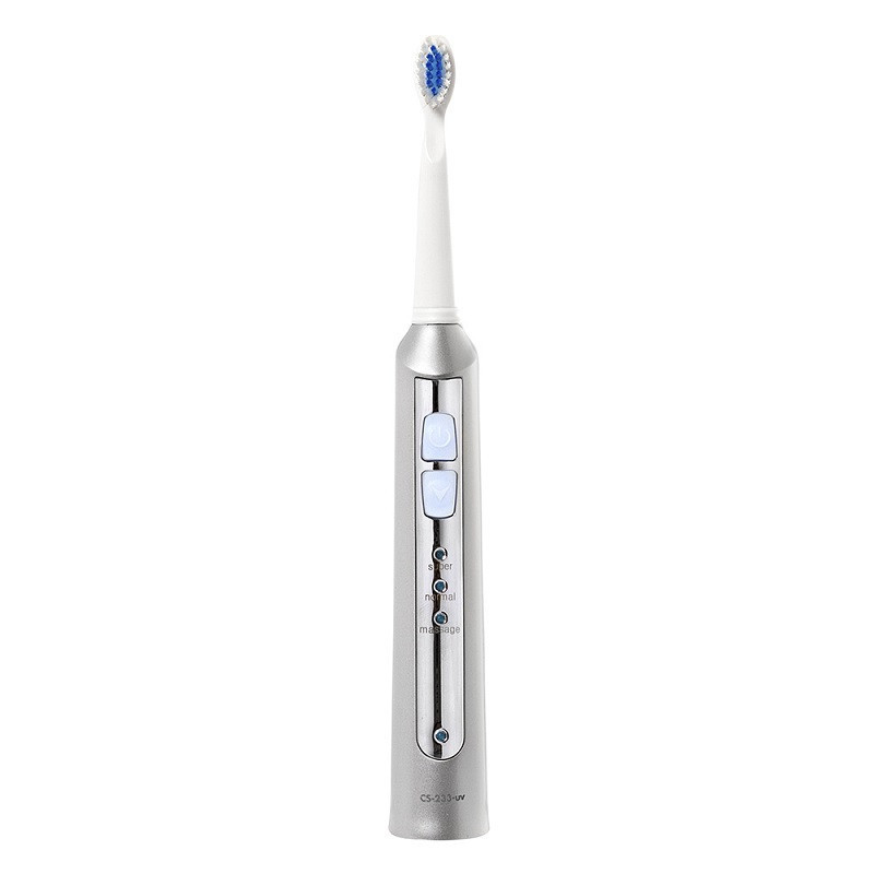 Электрическая звуковая зубная щетка CS Medica CS-233-UV с зарядным устройством и ультраф