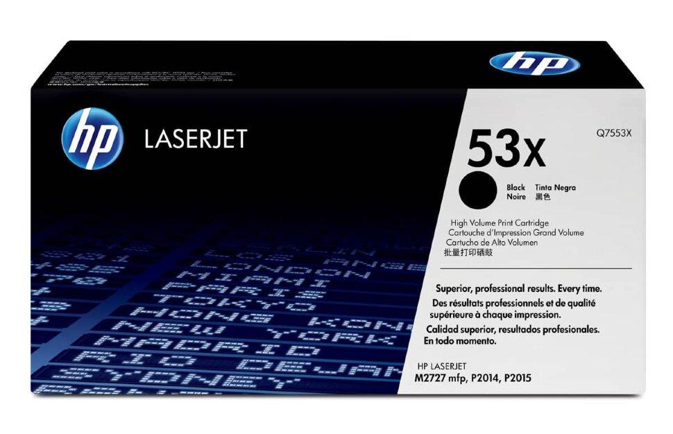 Картридж HP Q7553X (53X) для LaserJet P2014/P2015/M2727