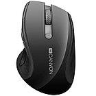 Мышь CANYON MW-01 2.4GHz wireless mouse with 6 buttons, optical tracking - blue LED, DPI 1000/1200/1600