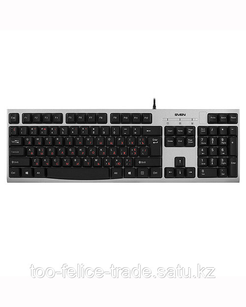 SVEN Клавиатура KB-S300 серебро
