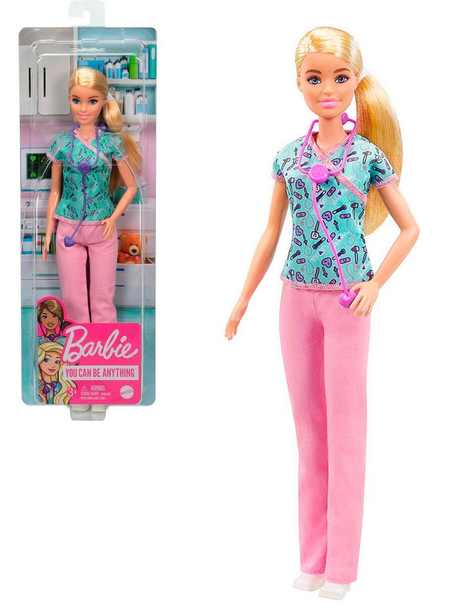 Кукла Barbie Кем стать? Медсестра 1224278, фото 1