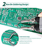 Паяльник SMD, термопинцет 75Вт с регулятором мощности 938D, фото 6