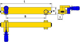 Концевые балки для опорных кранов 3,2т, фото 5