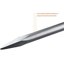 Зубило пикообразное 600 мм HEX 30, ЗУБР БУРАН, фото 2