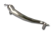 Мебельная ручка в форме острого перца Siro 1770-127ZN21(сатин никель)