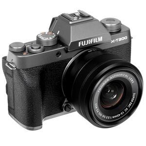 Фотоаппарат Fujifilm X-T200 kit XC 15-45mm f/3.5-5.6 OIS PZ Dark Silver - фото 2 - id-p94482526