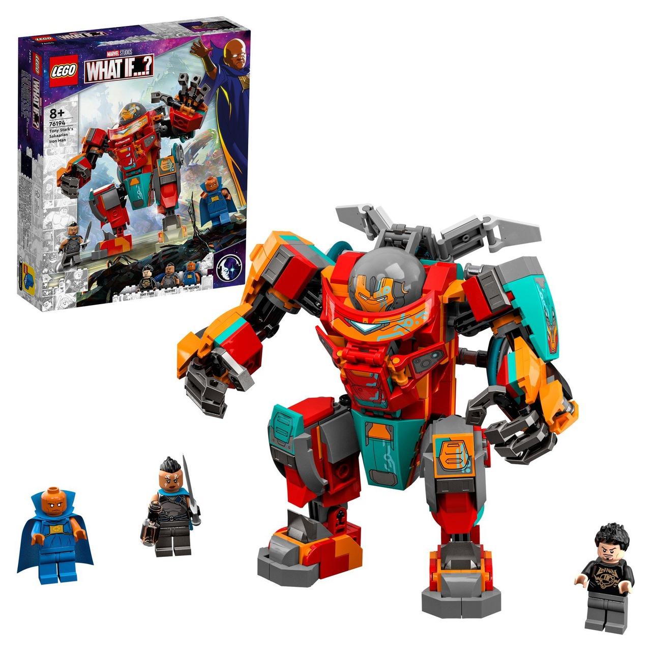 76194 Lego Marvel Железный Человек Тони Старка на Сакааре, Лего Супергерои Marvel - фото 3 - id-p94481862