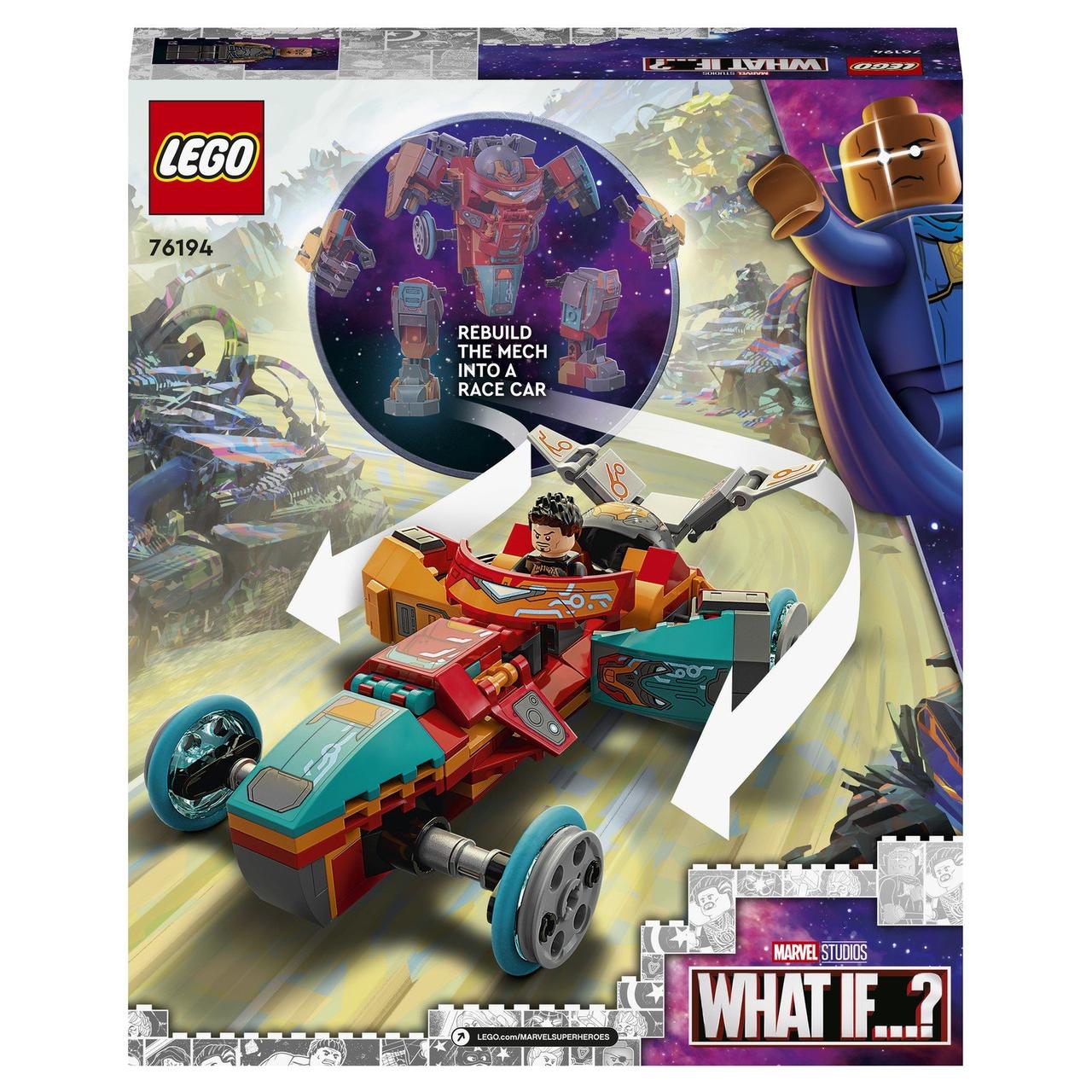 76194 Lego Marvel Железный Человек Тони Старка на Сакааре, Лего Супергерои Marvel - фото 2 - id-p94481862