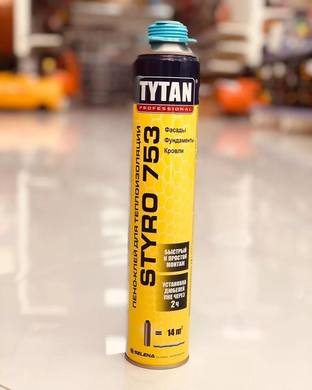 TYTAN Professional Пено-клей для теплоизоляции STYRO 753 - фото 2 - id-p94483514