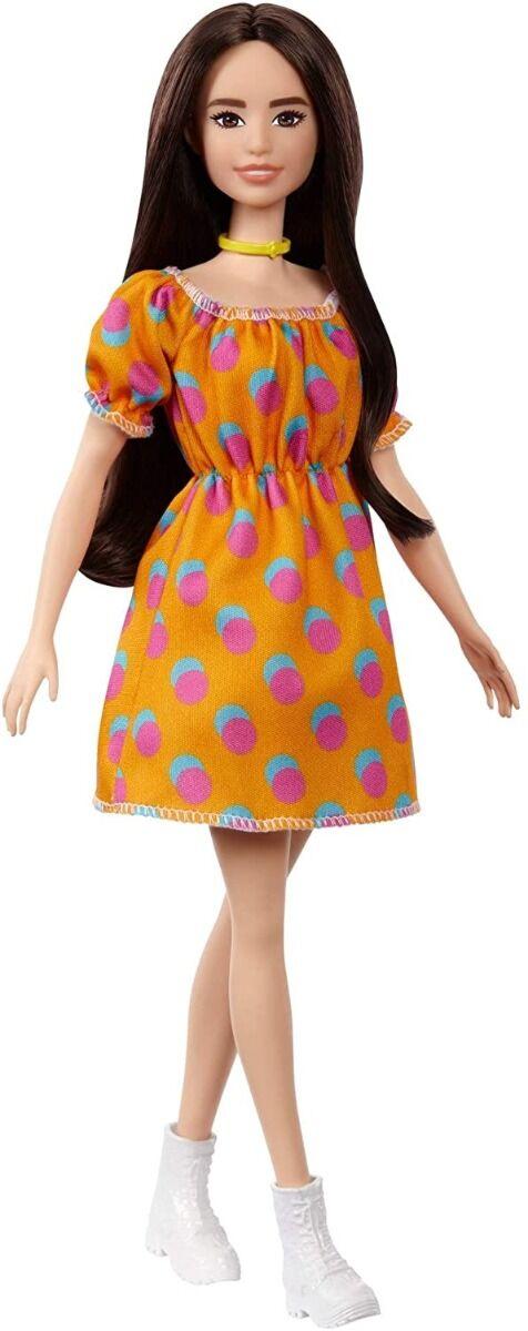 Кукла Barbie Модницы серия "Игра с модой", в платье в горошек 1211593