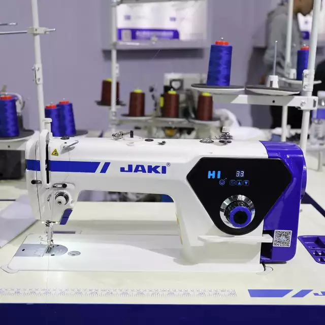JAKI H1, промышленная швейная машина со встроенным двигателем, для средних и легких материалов, шаг до 5 мм