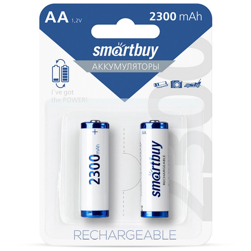 Аккумулятор AA/R6 Ni-MH (2300mAh) “SmartBuy”