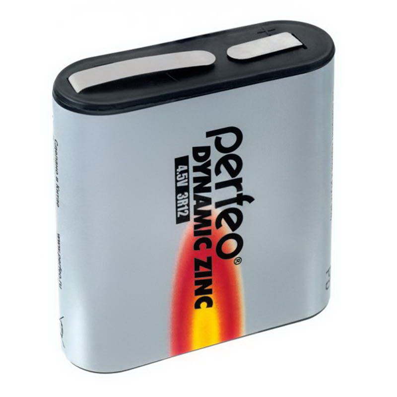 Батарейка солевая Perfeo Dynamic Zinc, 3R12-BP1, 4.5В, спайка, 1 шт.