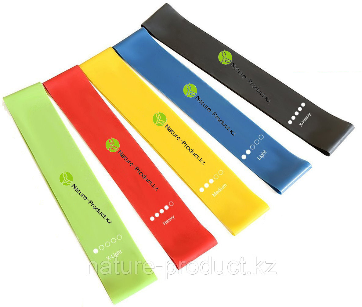 Фитнесс резинки для кроссфита 5 шт (up-mini) 30 см