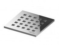 Декоративная решетка TECEdrainpoint S quadratum 100 мм нержавеющая сталь - фото 1 - id-p94499927