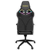 Игровое компьютерное кресло GAMDIAS ACHILLES M1A L B; Кожа, RGB-подсветка