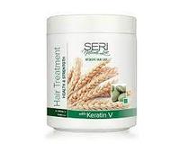 Маска Seri, с кератином и пшеницей для очень слабых и тонких волос 1000 мл, Farcom