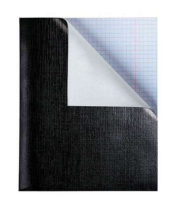 Тетрадь "Hatber", 96л, А5, клетка, обложка бумвинил, на скобе, серия "Metallic - Чёрная", фото 2