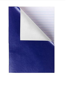 Тетрадь , 96л, А4, обложка бумвинил, на скобе, серия "Синяя"