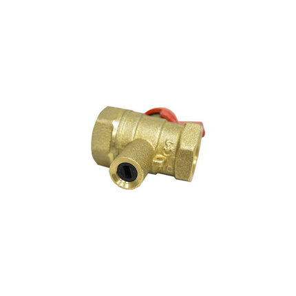 Шаровый кран 1/2" (DN15) с гнездом для термодатчика, фото 2