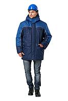 Куртка рабочая мужская зимняя "Фристайл" цвет темно-синий/индиго