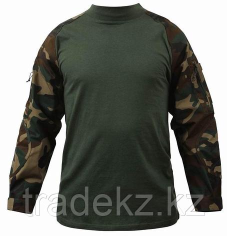 Рубашка ROTHCO MILITARY COMBAT (Woodland Camo), размер XL, фото 2
