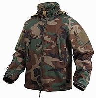 Куртка ROTHCO SPECIAL OPS SOFTSHELL (Woodland Camo), размер 3XL