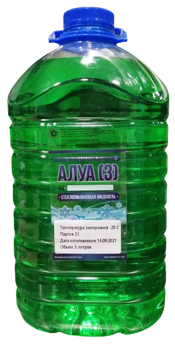 Стеклоомывающая жидкость для автомобиля АЛУА, зимняя -20*С, 1л (г. Семей), не содержит метанол - фото 4 - id-p94515673