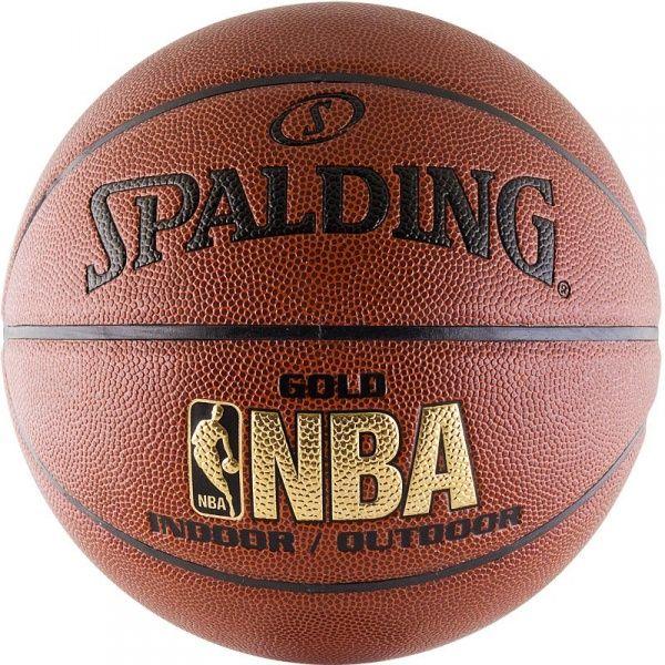 Мяч баскетбольный Spalding TF NBA Gold 74-559Z размер 7