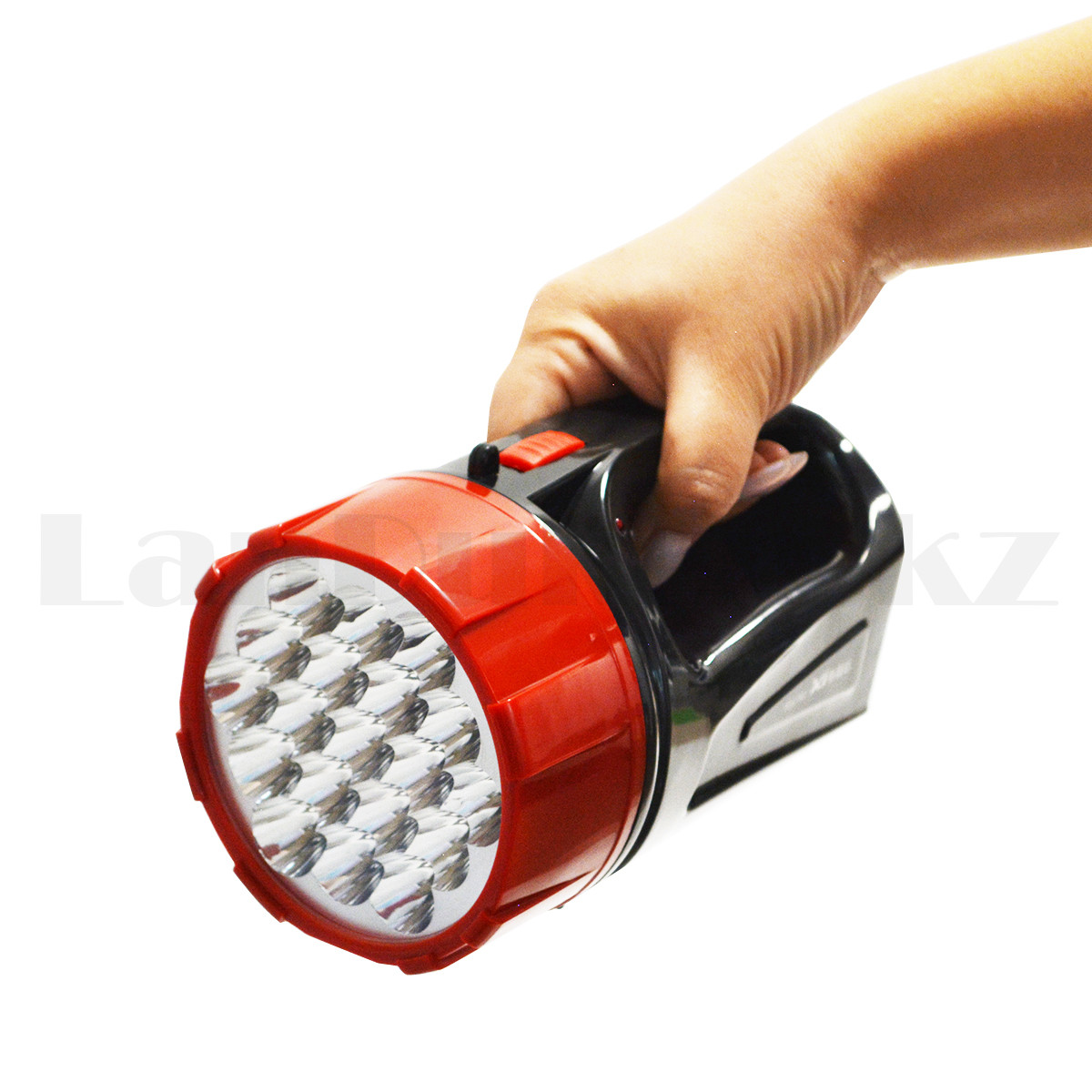 Ручной аккумуляторный фонарь прожектор светодиодный TGX-702 2 режима - фото 1 - id-p94533654