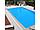 Пленка ПВХ (алькорплан) Cefil URDIKE TESELA 150.165 (синий мозайка 3D) для бассейнов, фото 4
