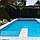 Пленка ПВХ (алькорплан) Cefil URDIKE 150.165 (синий) для бассейнов, фото 4