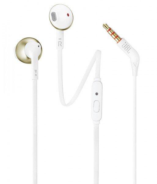 Наушники-вкладыши JBL T205/champagne gold, фото 1